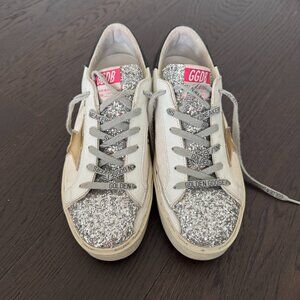 Golden Goose Hi Star Glitter Sneakers